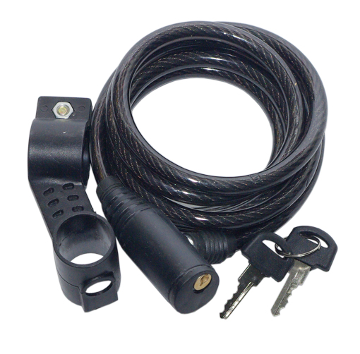 72" Bicycle Bike Spiral Cable Lock